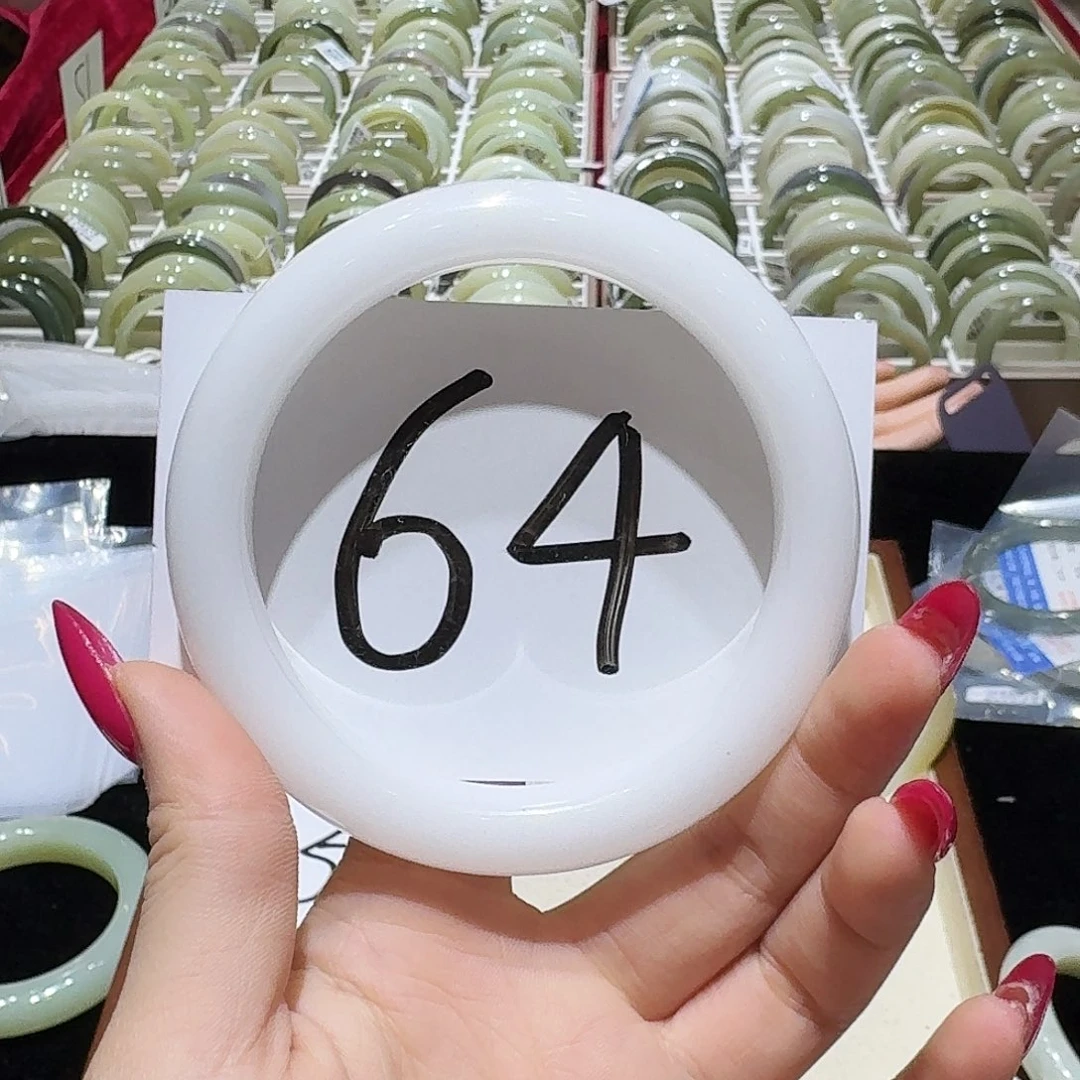 和田玉未镶嵌手镯69