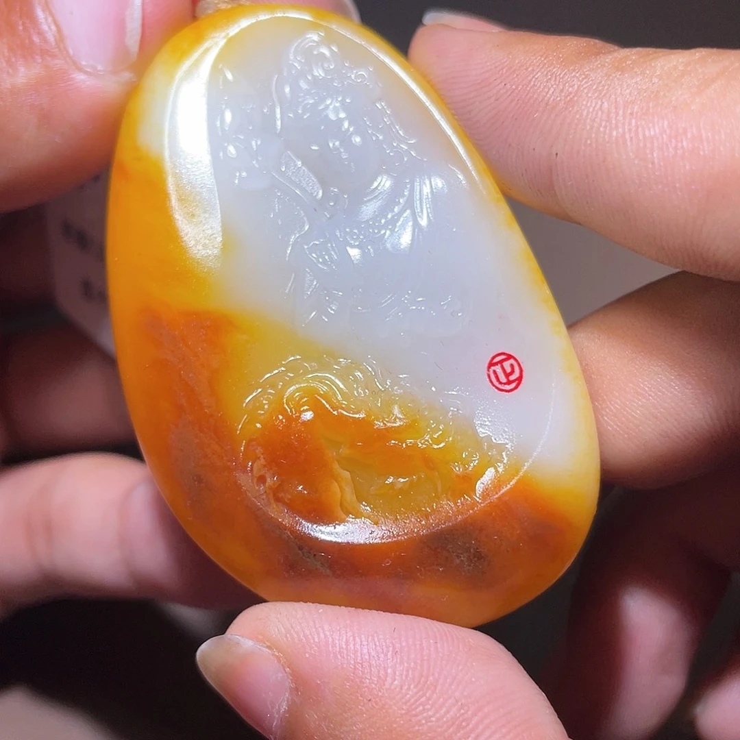 和田玉未镶嵌颈饰D2