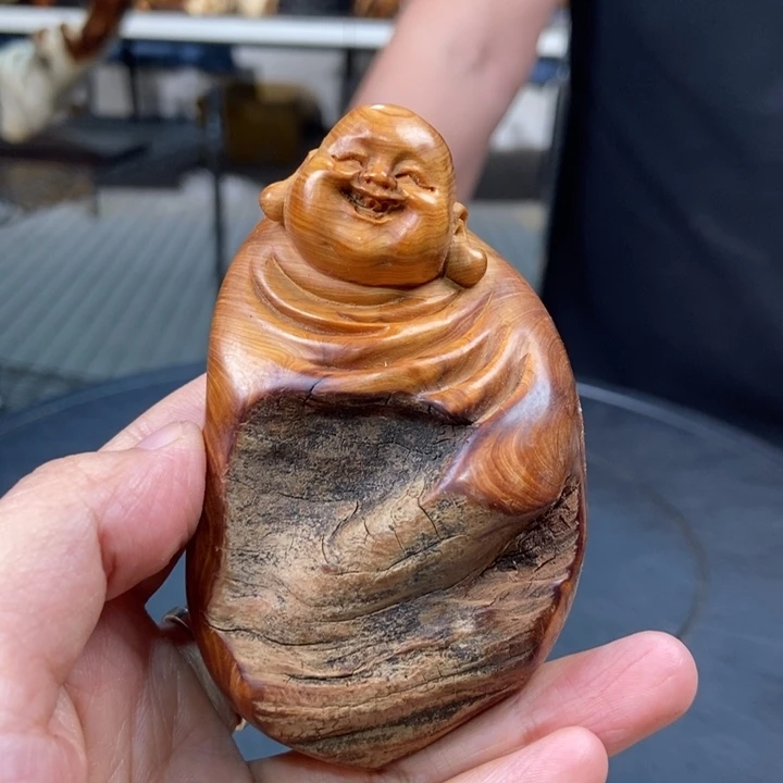 柏木（崖柏）手把件