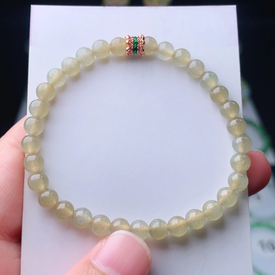 翡翠未镶嵌手链翡翠