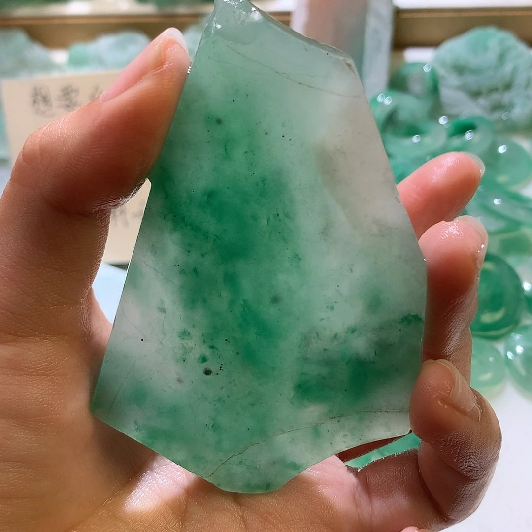 石英质玉未镶嵌珠宝半成品