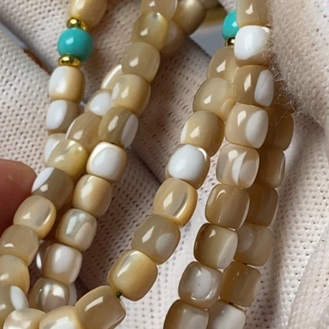 蟾***贝壳手串/手链藏传小元素配饰饰品