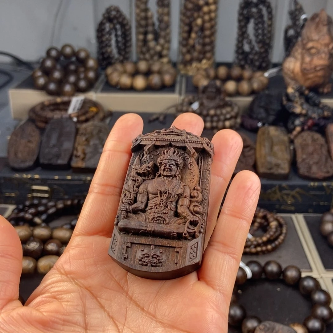 沉香木吊坠L*越南芽庄白棋老料