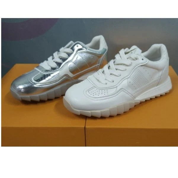 【YELAOBAN】2625-15小个子增高德训鞋夏季透气女白鞋休闲板鞋