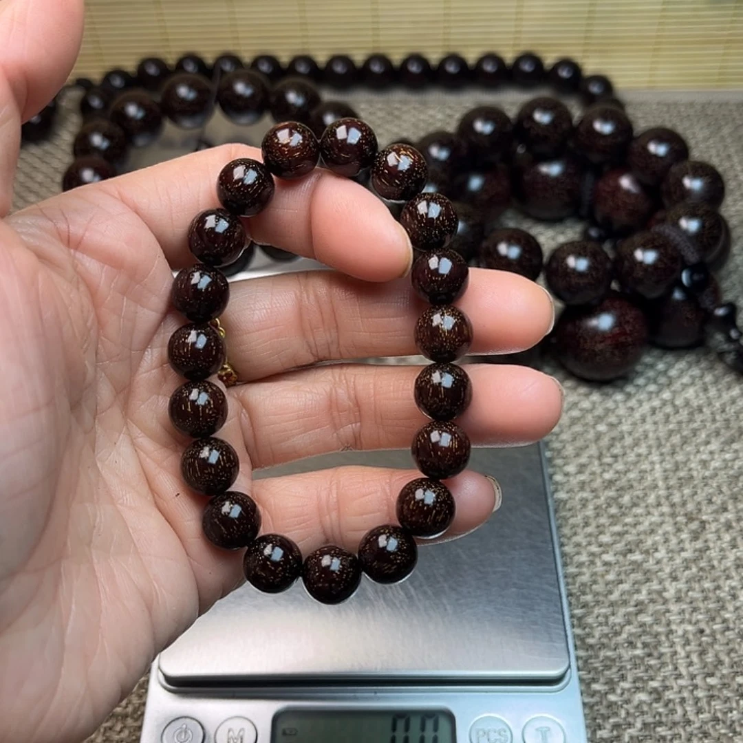 檀香紫檀（小叶紫檀）1.0 19颗 爆星