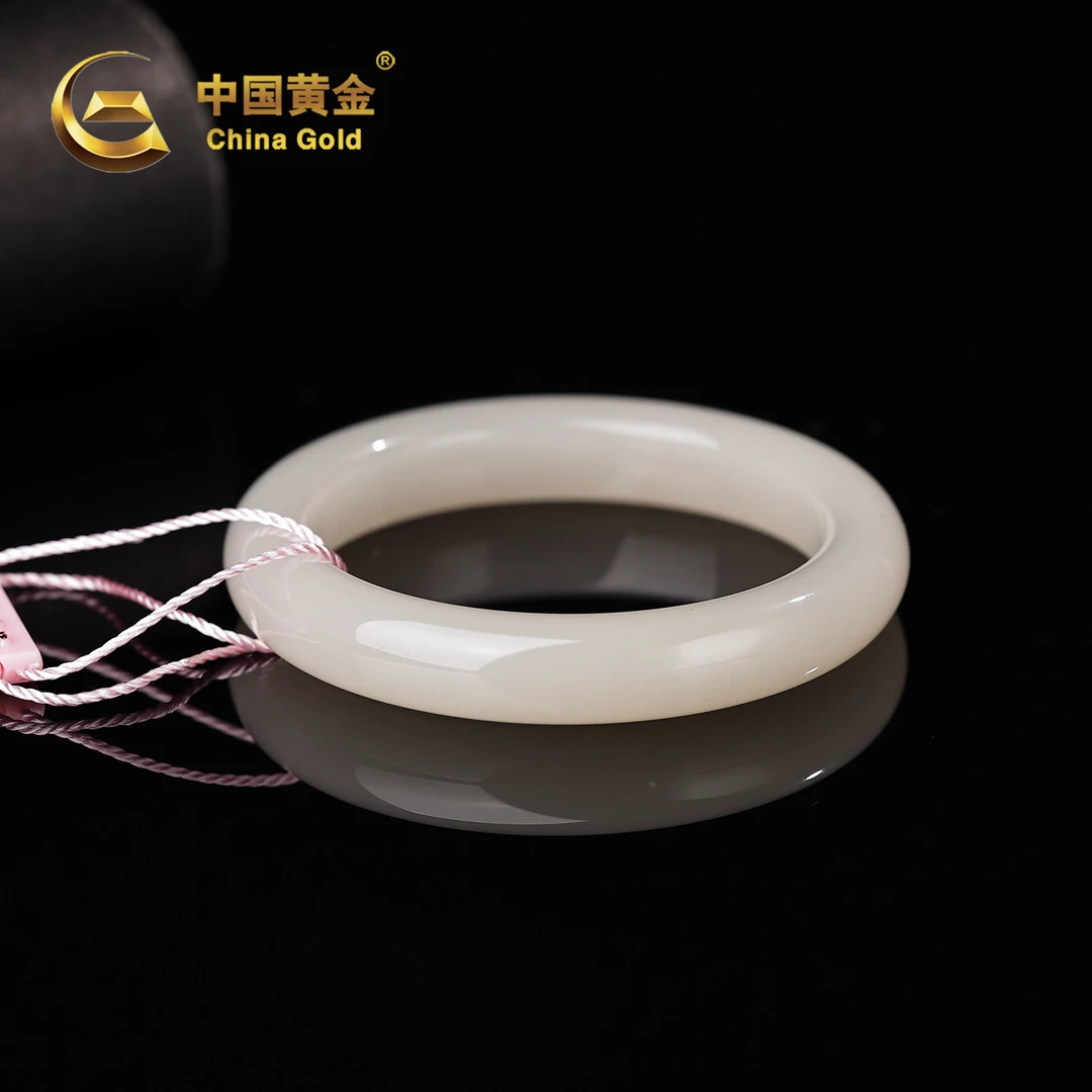【中国黄金】若芸 | 和田玉*手镯*未镶嵌-SZ593-Y