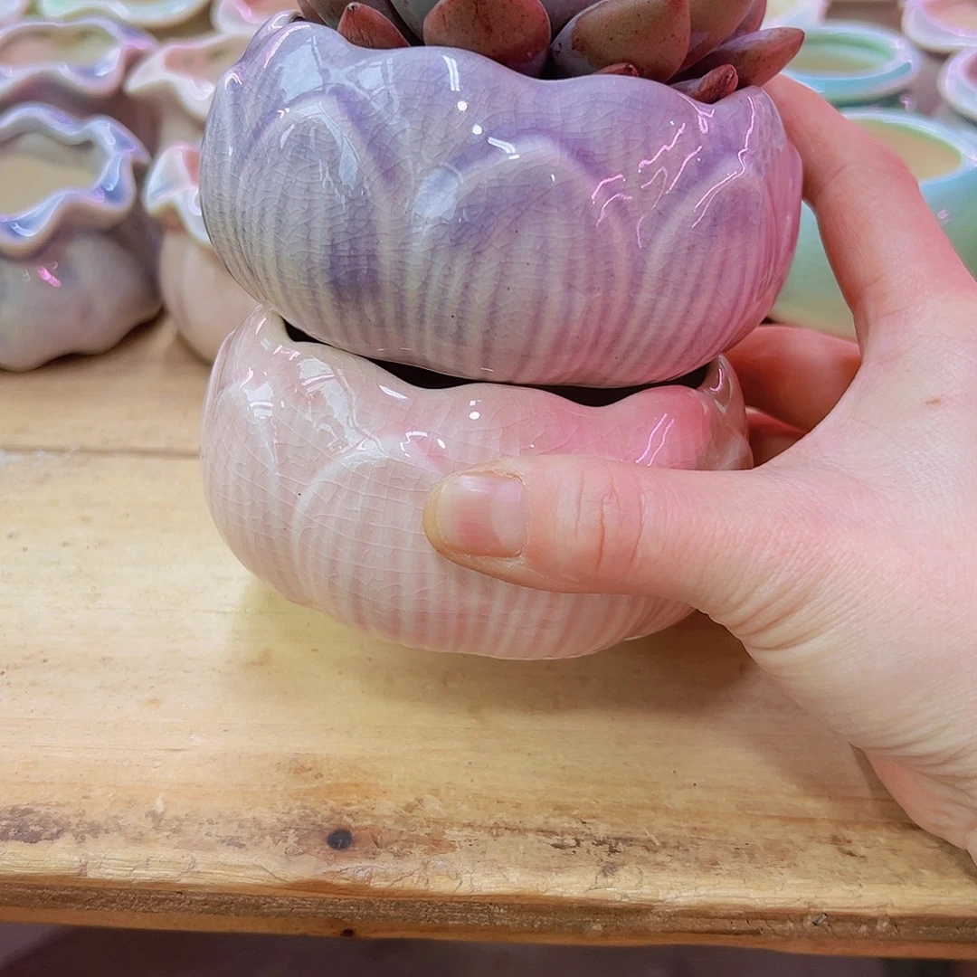 陶瓷花盆当场凑满12包邮