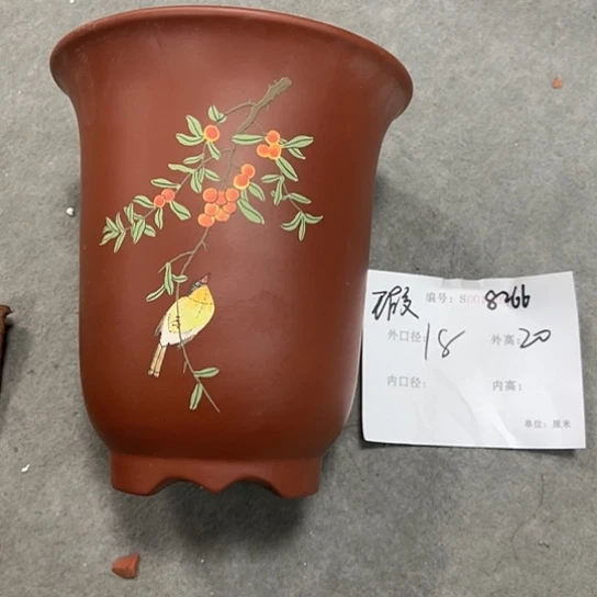 紫砂花盆紫砂艺术