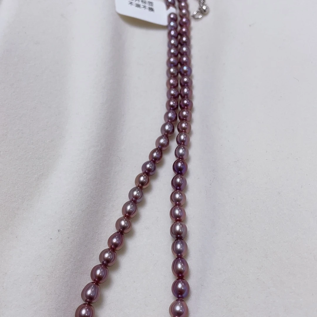 颈饰淡水珍珠银S925镶嵌