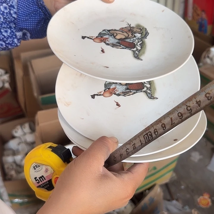 库存瓷片有磨损四个