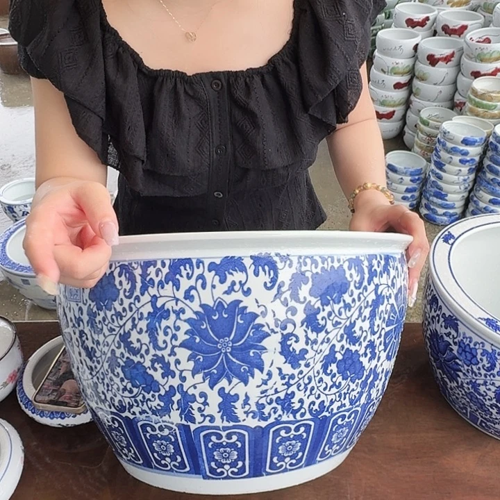 瓷片直径40厘米高24……