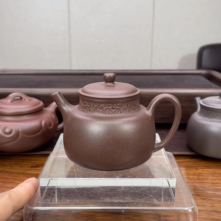 紫砂茶壶天青泥言心