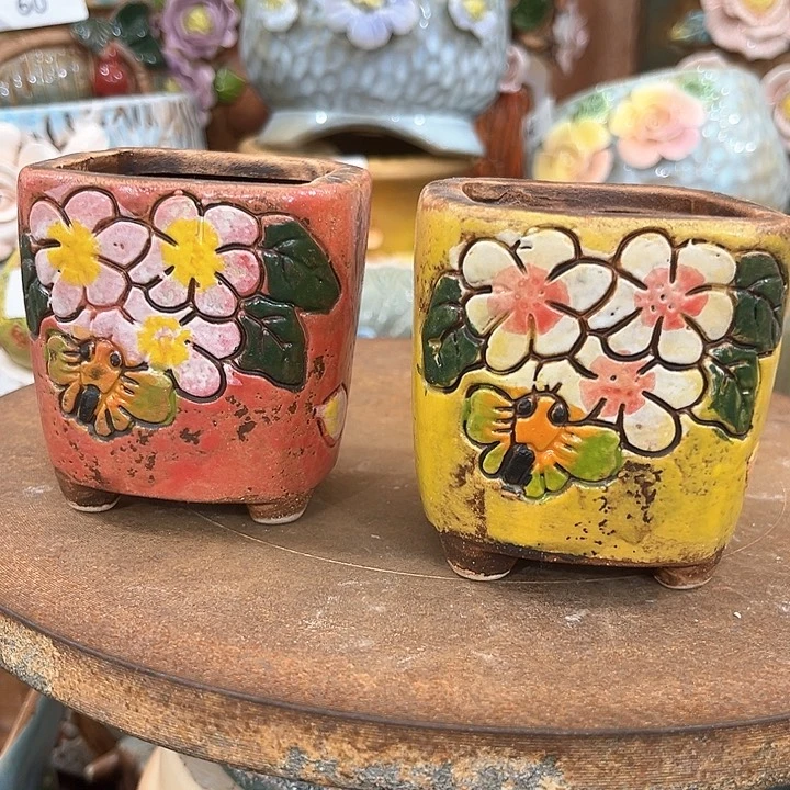 红陶粗陶多肉花盆