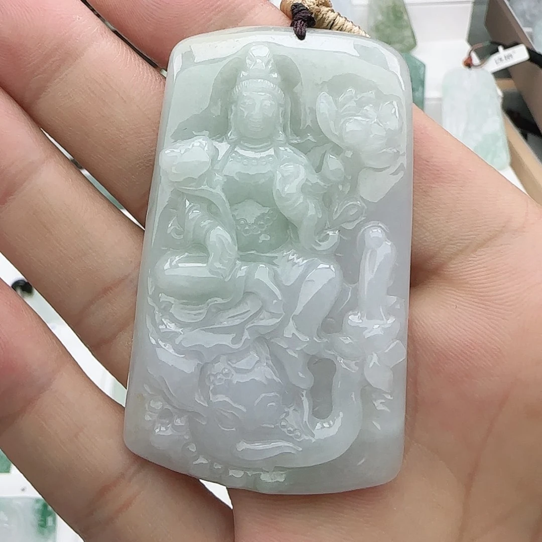 不***心翡翠未镶嵌颈饰翡翠