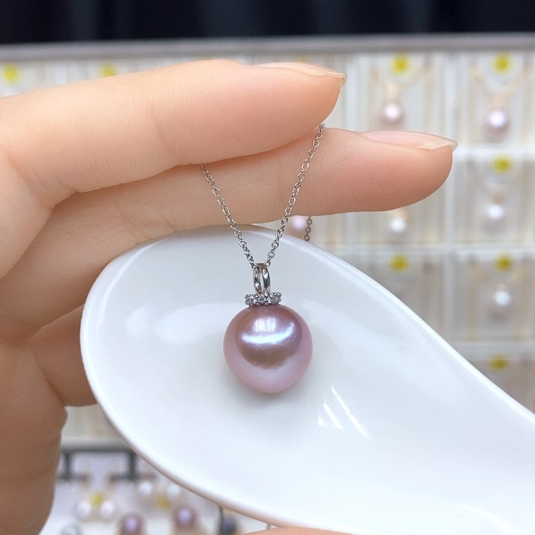 淡水珍珠合金颈饰