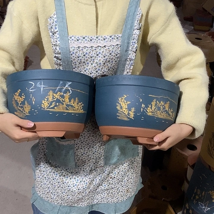 花盆紫砂紫砂花盆