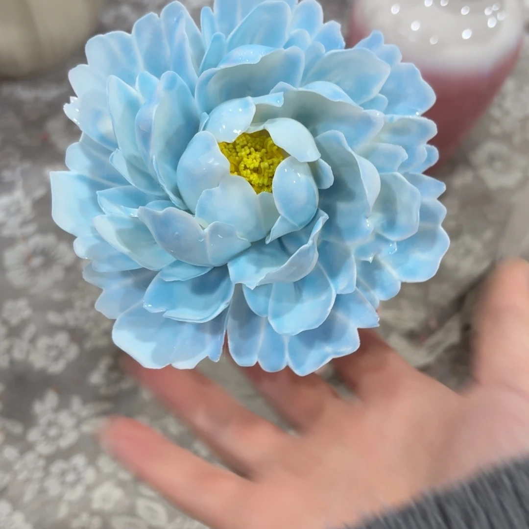 陶瓷花拍满20元发货，退款拉黑