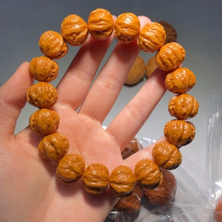 把件文玩核桃八棱手串867