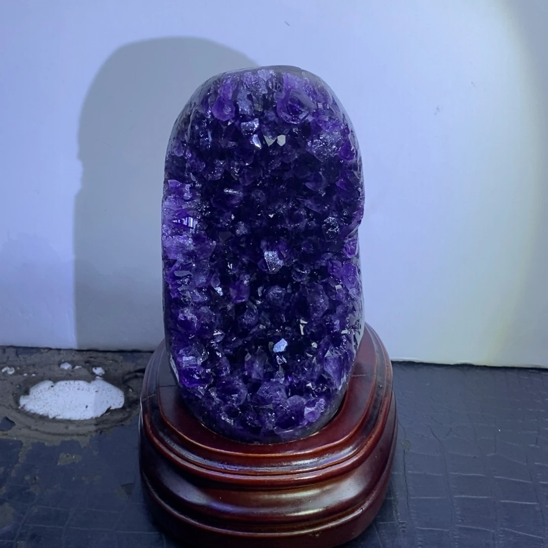 未镶嵌紫晶大型摆件（非配饰）天然