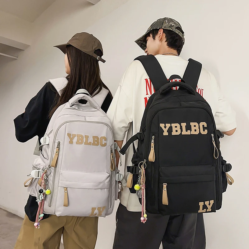 初中书包女生大容量减负护脊高中生男高颜值轻便中学2025新款防水