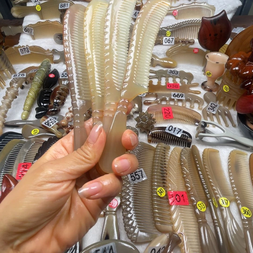 牛角梳福利款梳子