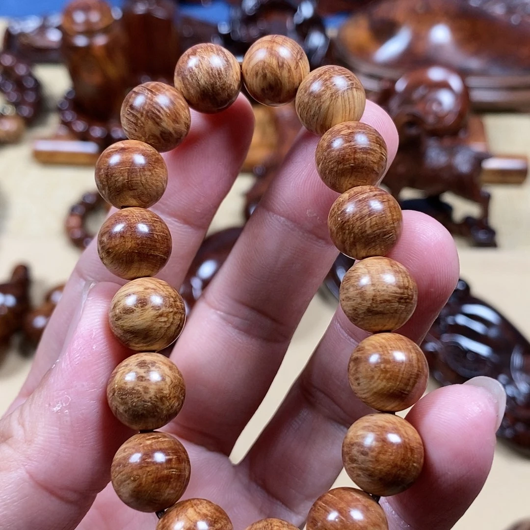 【闪购商品】柏木（崖柏）手串/手链埃**绒手串