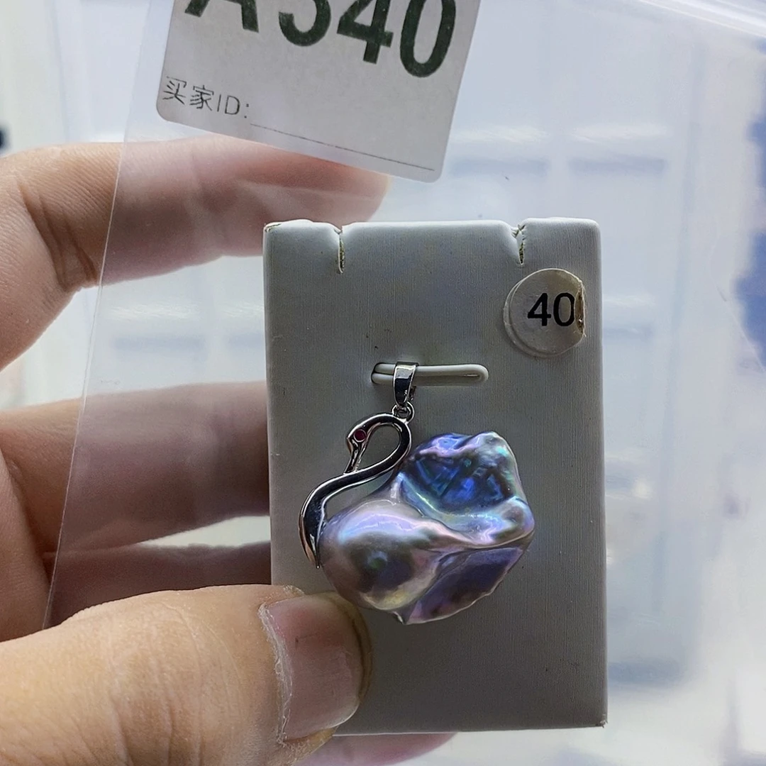 颈饰合金淡水珍珠