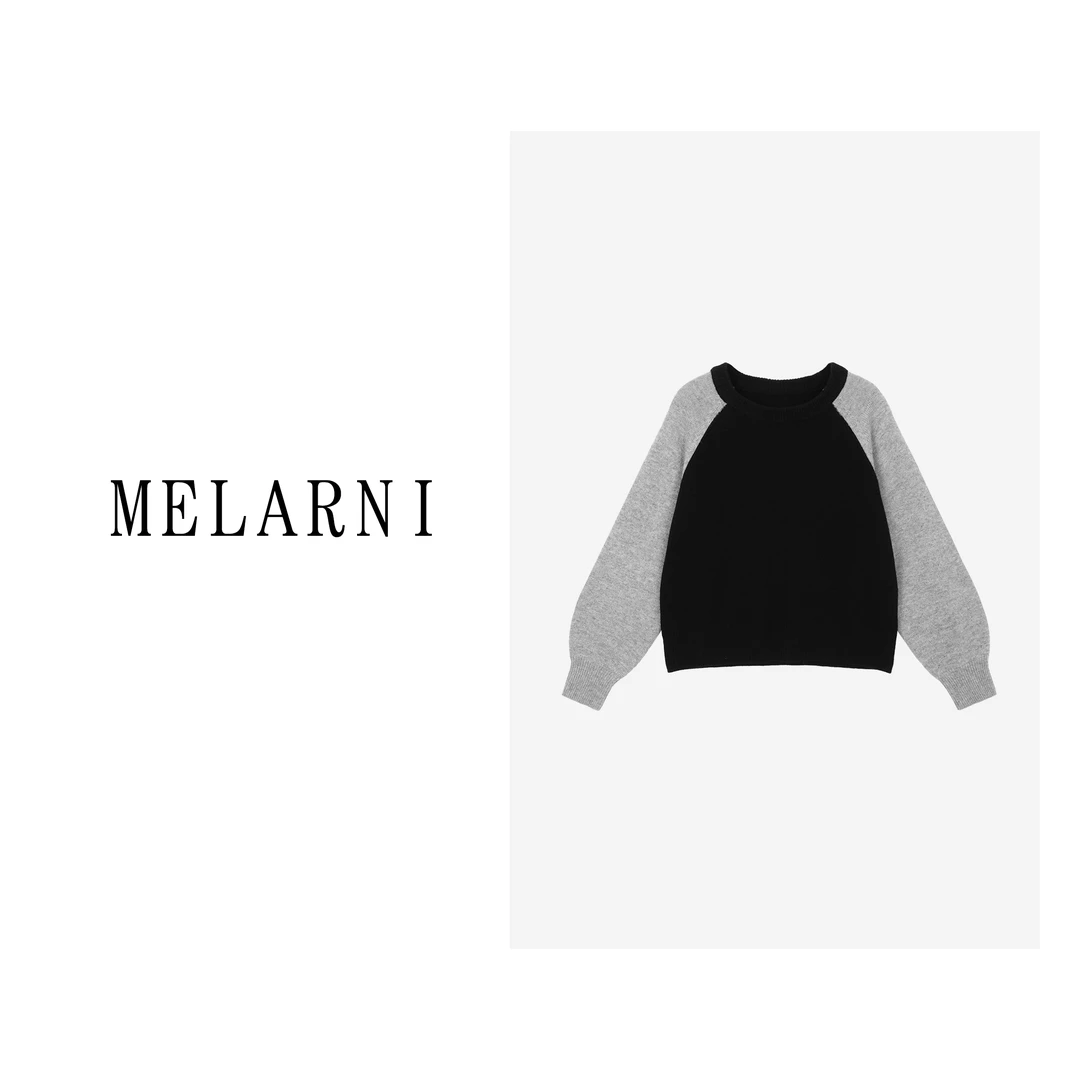 【MELARNI】时尚休闲百搭卫衣MLN10270
