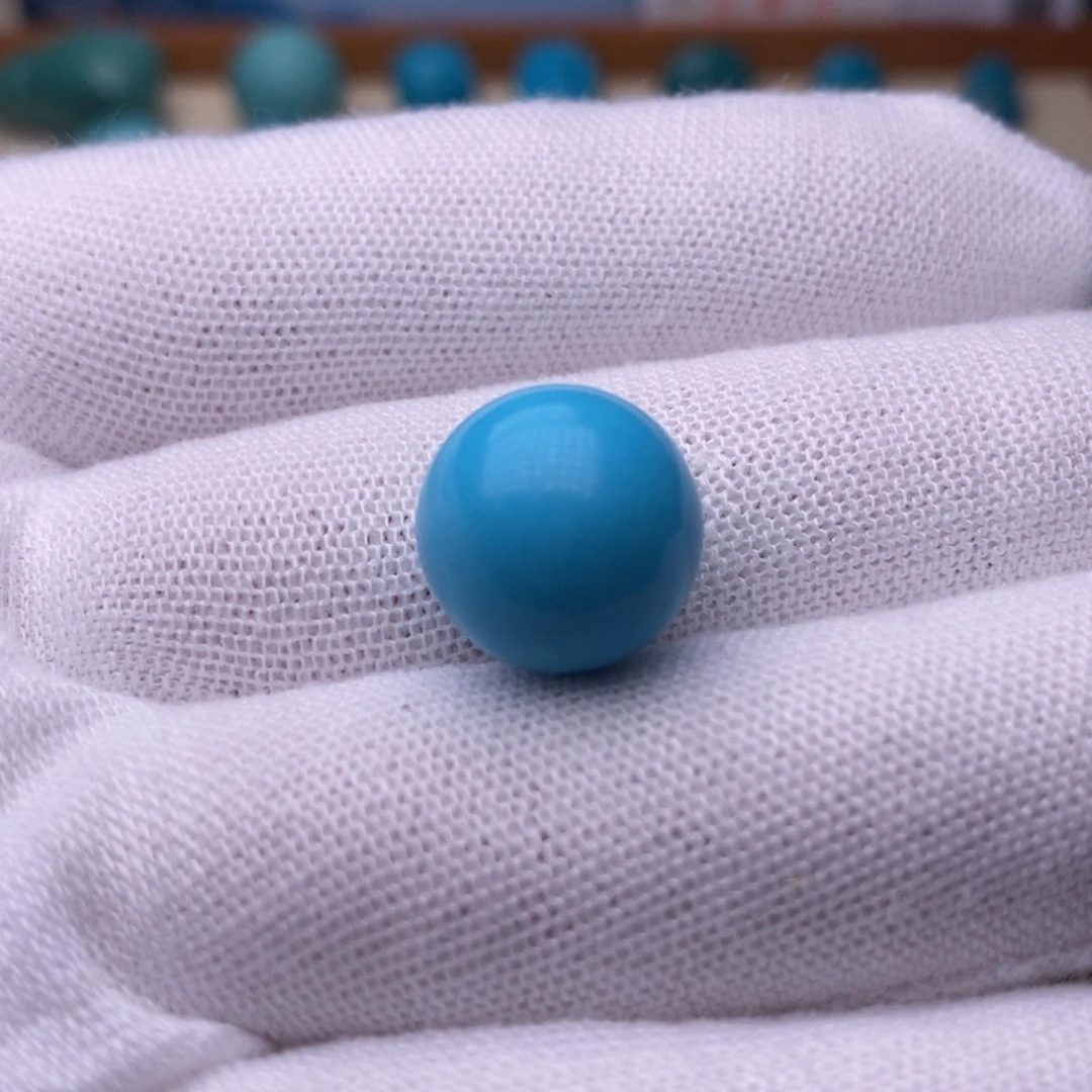 绿松石未镶嵌绿松石圆珠14