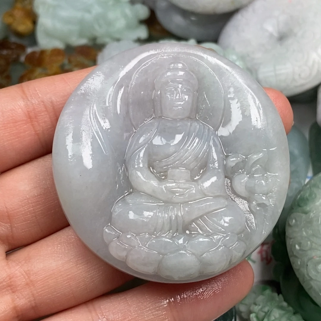 陌***`定制翡翠未镶嵌翡翠