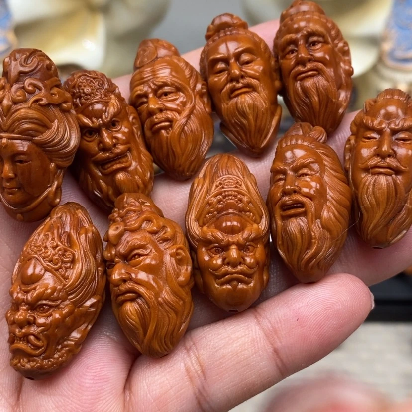 【闪购商品】橄榄核吊坠橄榄手工雕刻工艺