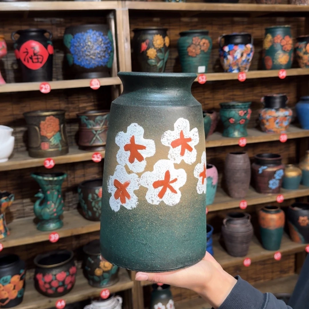 带孔高端浮雕花盆炸炸炸