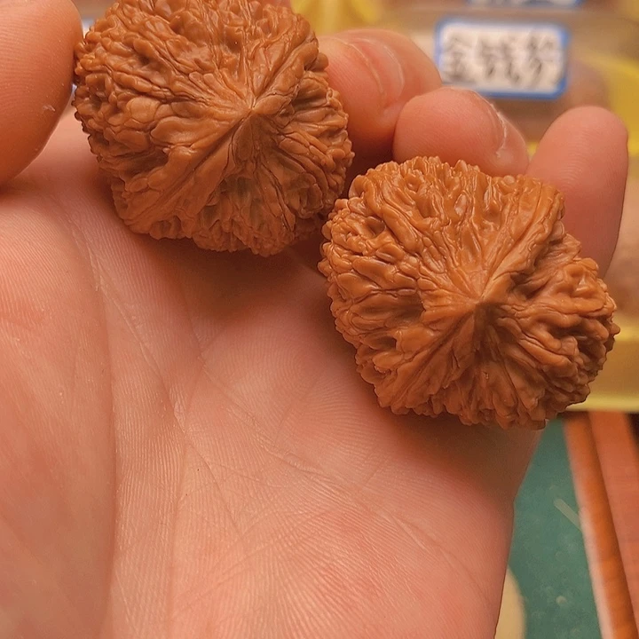 文玩核桃把件边36肚39全品大蒜头