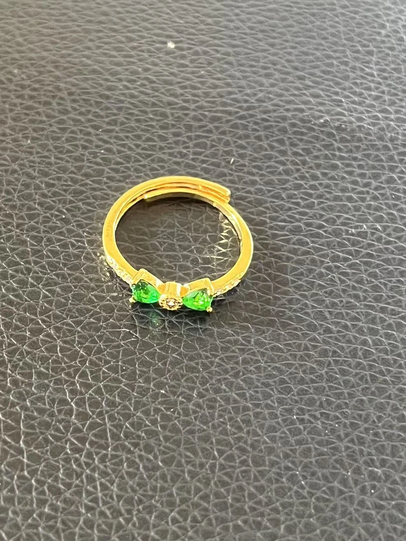 足银戒指 收藏级轻奢时尚气质简约精致戒指FCS11342