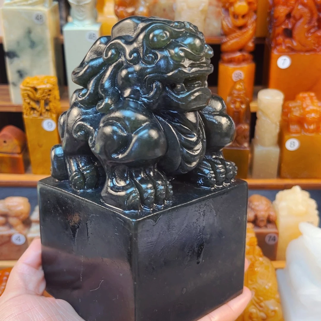 寿山石印石张**族闪购商品瑕疵料8*8