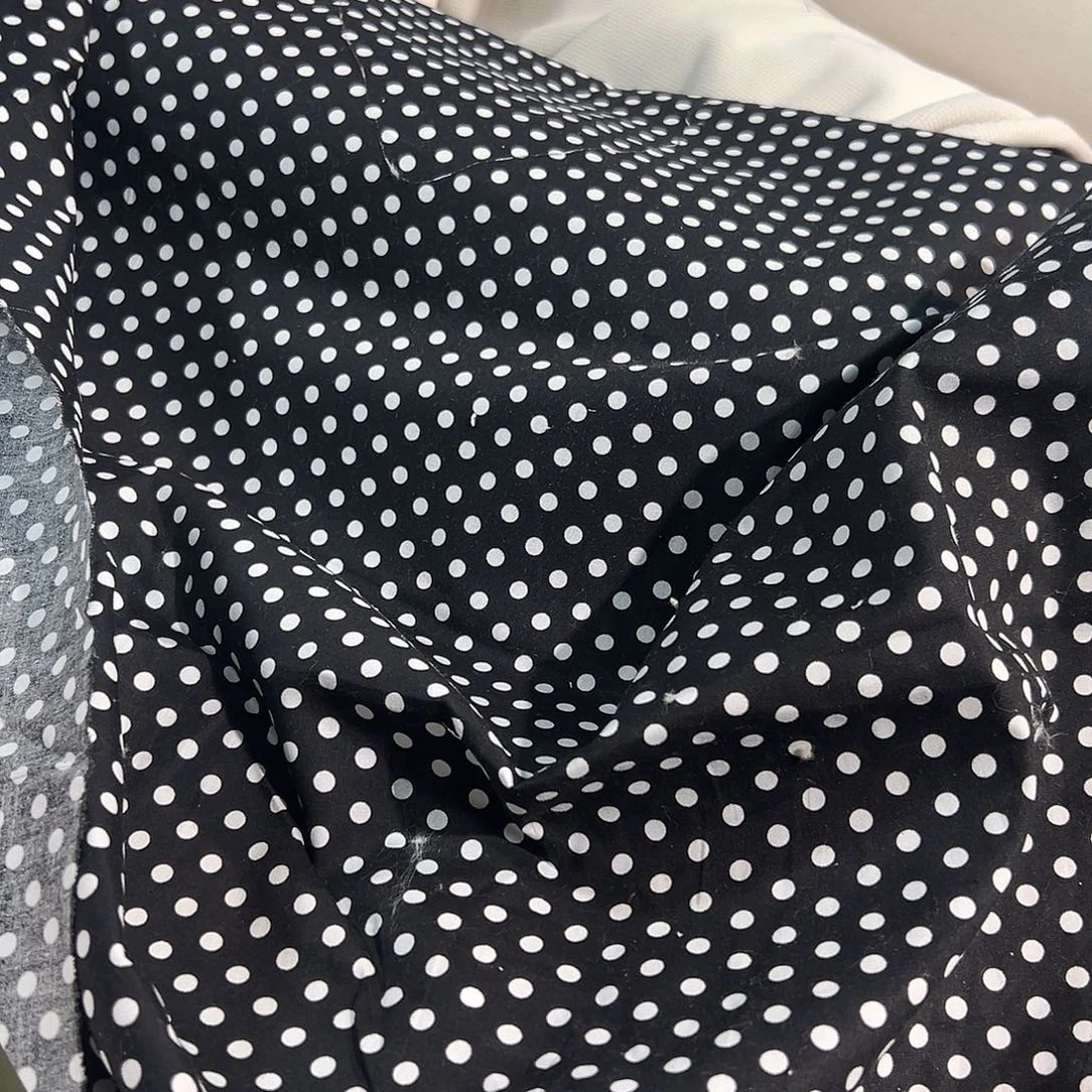 无纺布全棉黑色大波3m