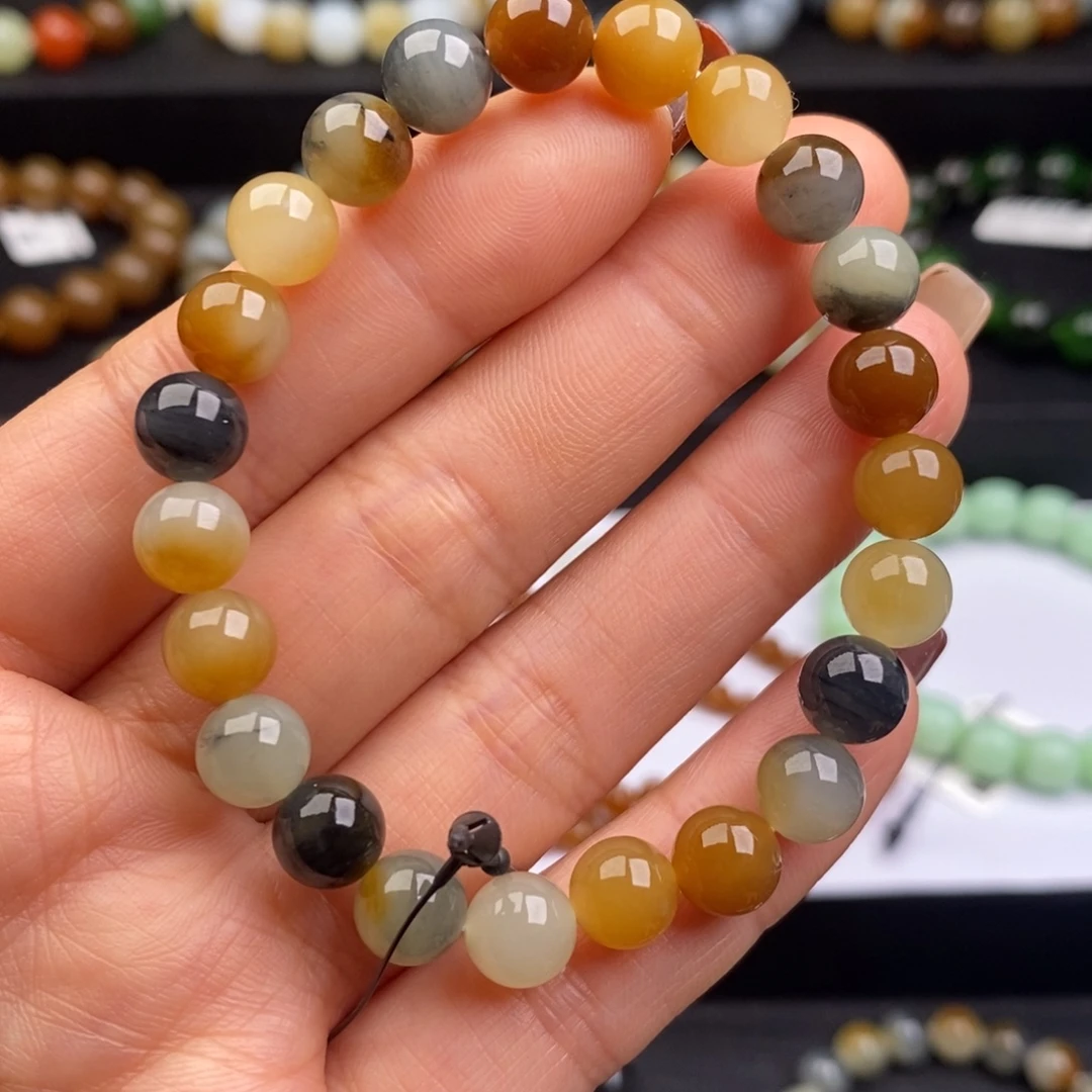 和田玉未镶嵌手串