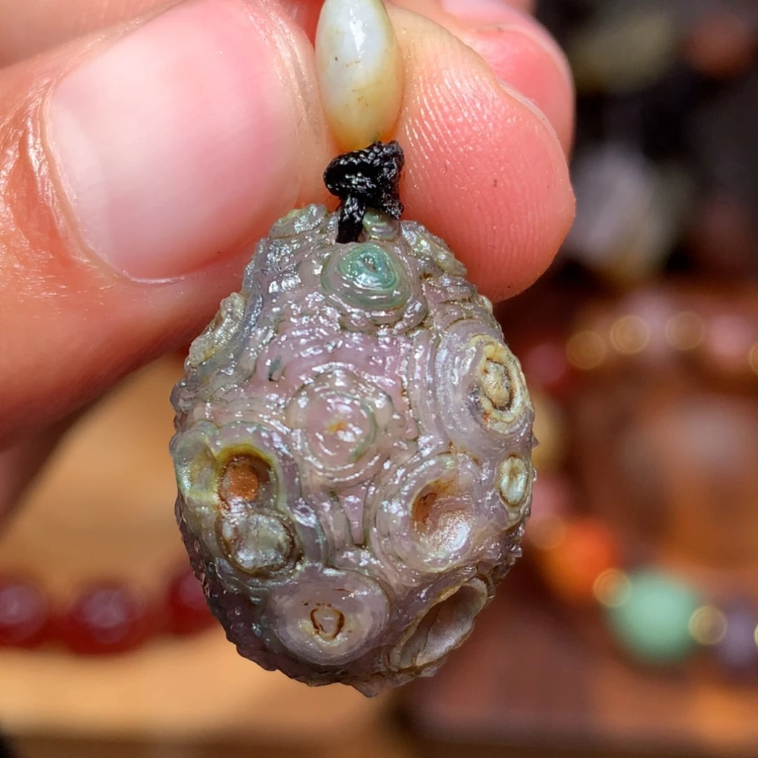 未镶嵌玛瑙/玉髓珠宝半成品