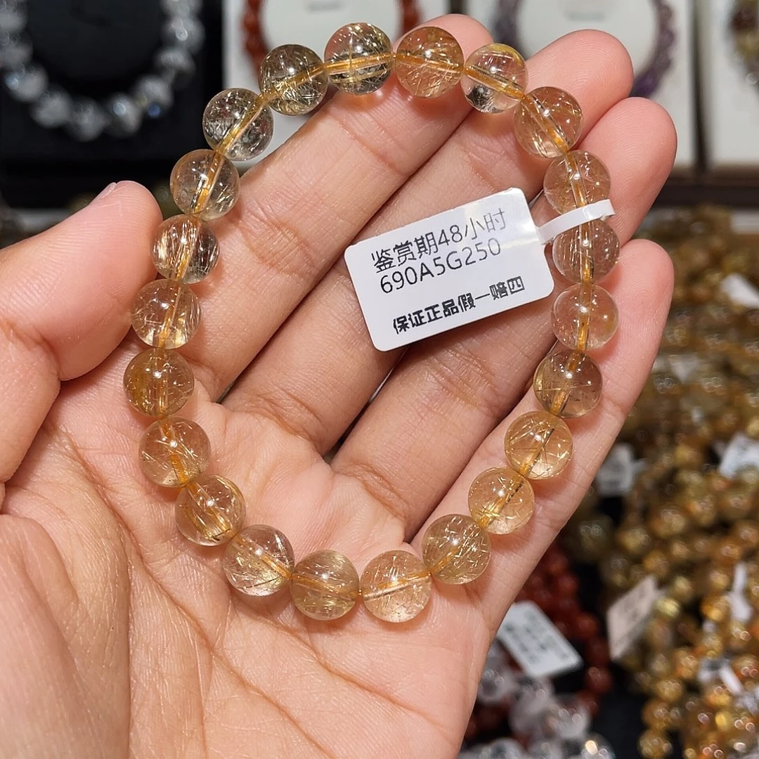 手链未镶嵌水晶维纳斯金发8.9mm