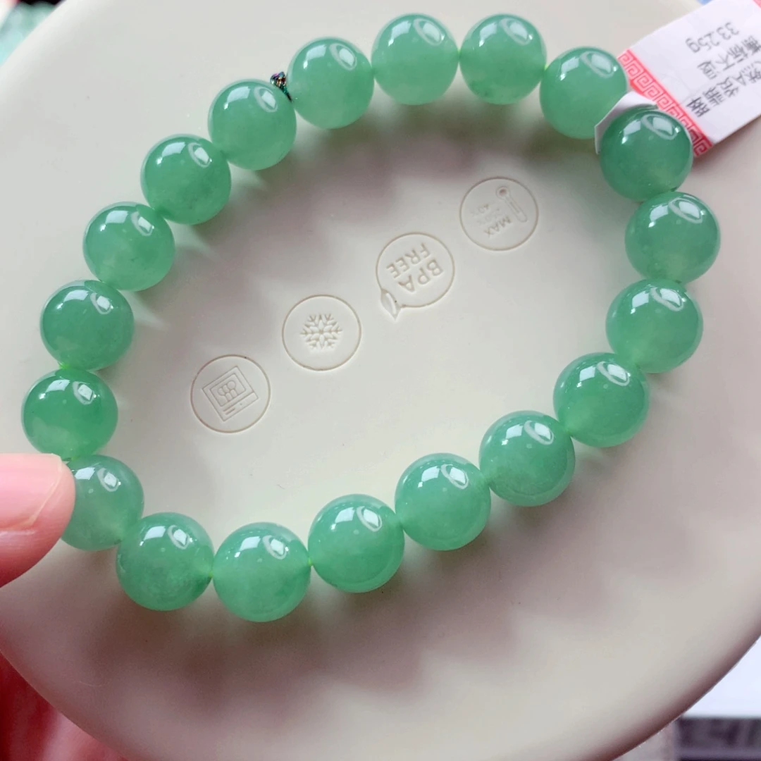 翡翠未镶嵌手链卡10
