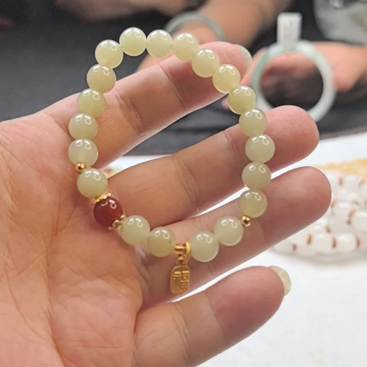 石英质玉手串未镶嵌