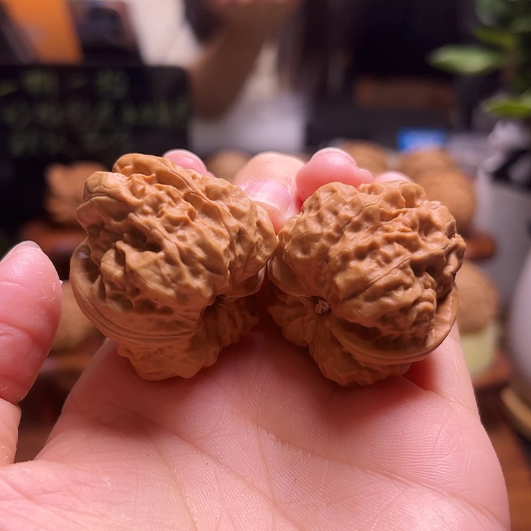 文玩核桃把件34尺蛤蟆36