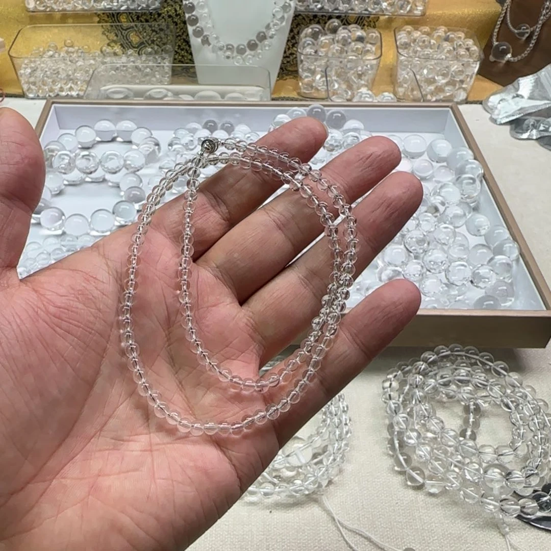 水晶手链未镶嵌小米链