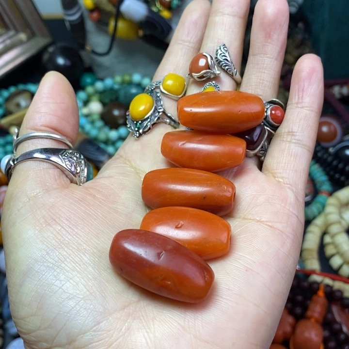 紫***山泥塑擦擦的吊坠和