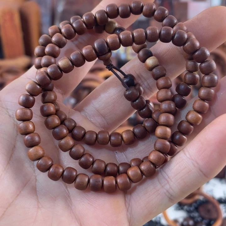 枣木枣木老料0.6的小桶珠