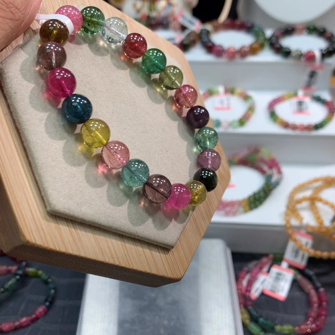 碧玺手链未镶嵌       9mm