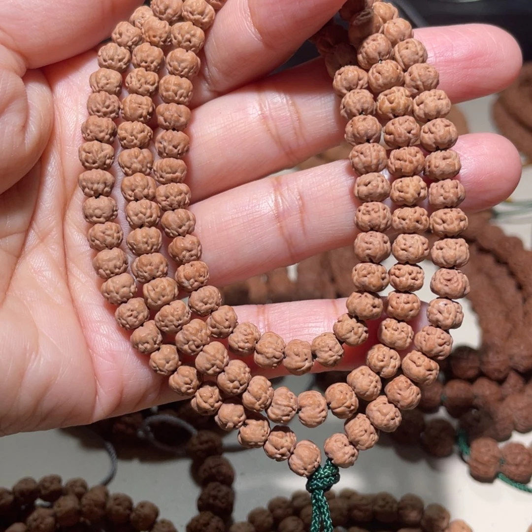 金刚菩提吊坠佛手108尺寸6.4