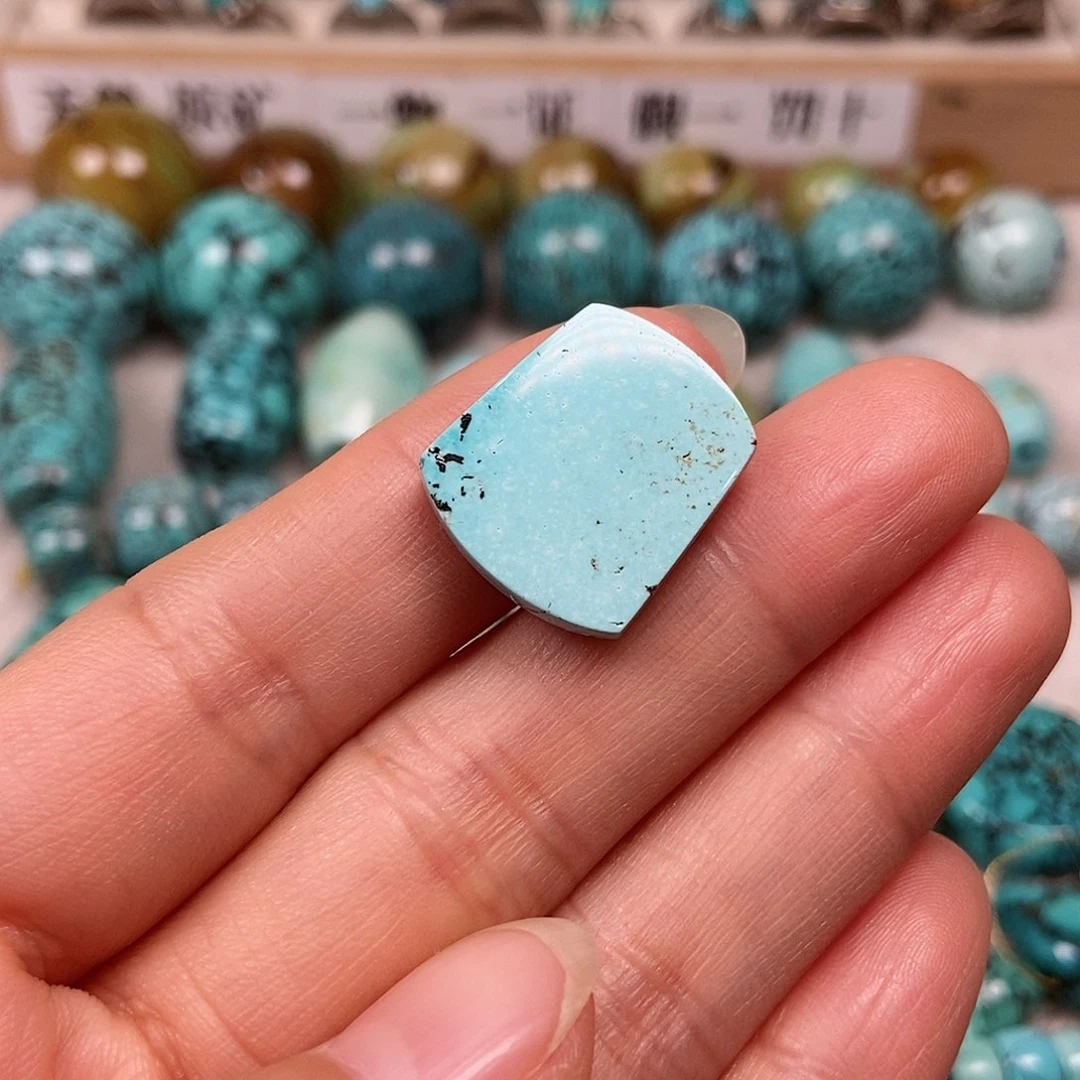 未镶嵌绿松石珠宝半成品
