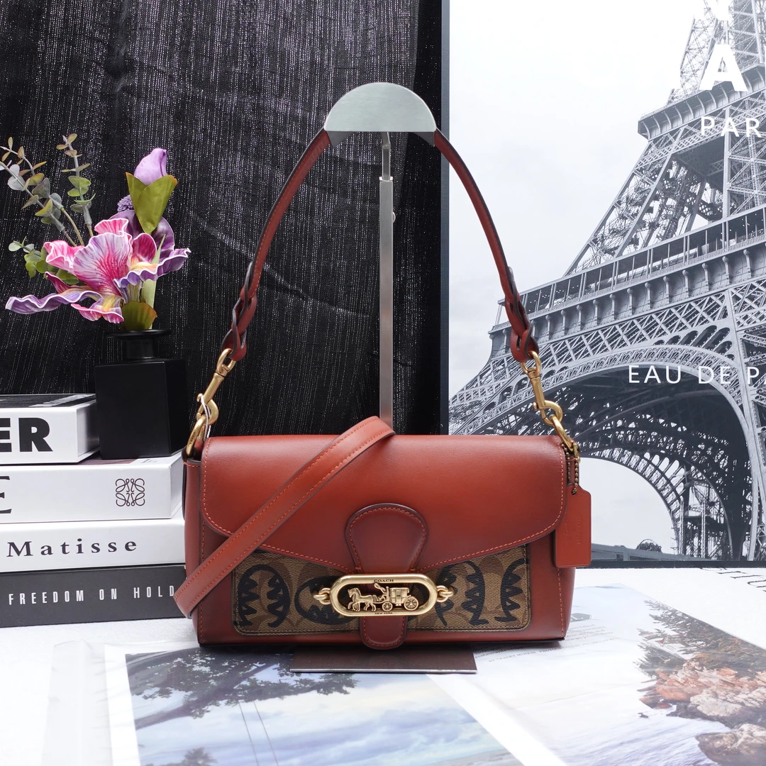 95新 COACH/蔻驰 单肩包/T10196637