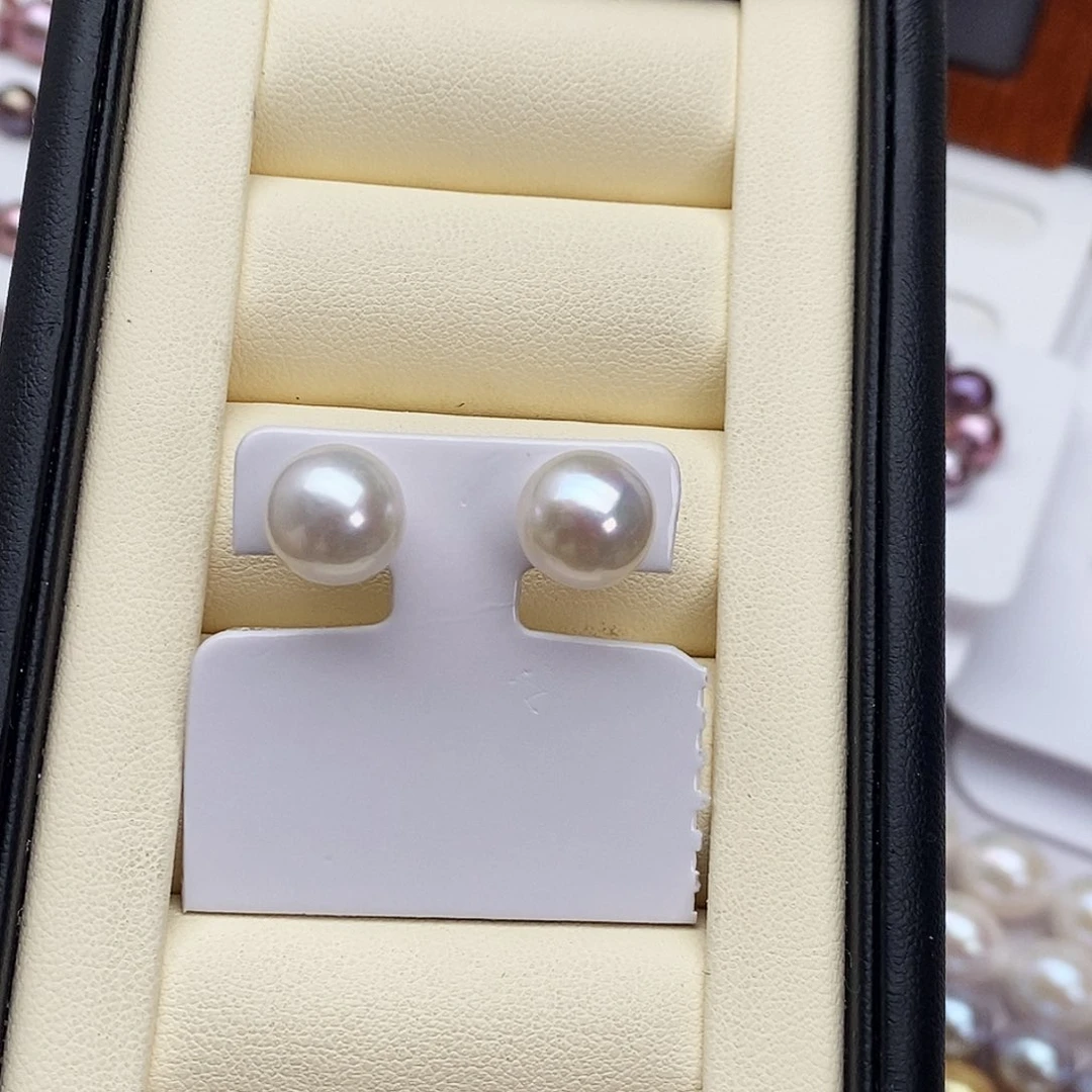 颈饰银S925镶嵌淡水珍珠